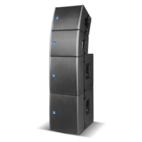 Haut-parleur Line Array intégré léger de 6 pouces avec unité de moyenne basse en néodyme à haut rendement