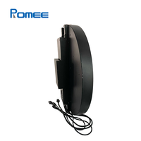 Lumière à effets de motifs rotatifs LED RGBW avec effets de changement de couleur et rotation à double moteur, lumière de scène DMX512