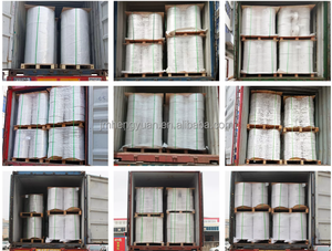 Tùy chỉnh 1070 mét bóng mờ phun PP phun giấy nhãn CuộN phun PP dính nhãn phun tráng dính Jumbo nhãn - Product Image 6