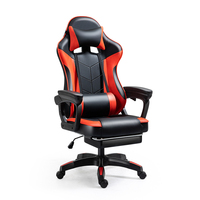 Logo personnalisé de l'usine chaise pivotante à dossier haut chaise de jeu de bureau pour adultes siège d'ordinateur bon marché