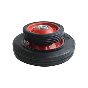 Roue solide en caoutchouc pour brouette, bon marché et fiable - Product Image 4