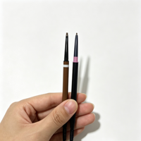 Crayon à sourcils double face à marque privée, maquillage naturel pour les sourcils, logo personnalisé, stylo à sourcils cosmétique