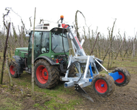 Moteur de machine de découpe de racines d'arbres Zoomye professionnel, résistant à l'usure, longue durée de vie, haute sécurité, durable pour l'arboriculture