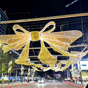 Décoration lumineuse LED de Noël 2D pour l'extérieur, motif de rue, pour les places, les parcs et les décorations de rues festives - Product Image 1