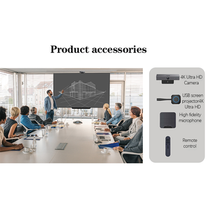 Hybride Collaboratie Hub Pro-AV Vergaderstation met Naadloze Interoperabiliteit en BYOM-ondersteuning voor Digitale Vergaderruimtes voor Bedrijven - Product Image 3