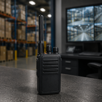 Antenne GENTONG TP69 UHF 400-480MHz 6,5 cm en caoutchouc pour talkie-walkie vertical, radio bidirectionnelle Baofeng Kenwood Ham