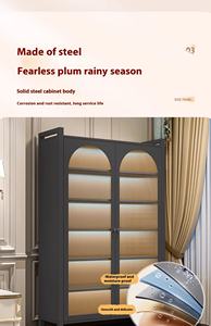 Support de rangement de cuisine multicouche sur pied avec ouverture de comptoir Armoire à vaisselle pour <span class=keywords><strong>four</strong></span> à <span class=keywords><strong>micro</strong></span>-ondes Chariots mobiles pour îlots de cuisine - Product Image 6