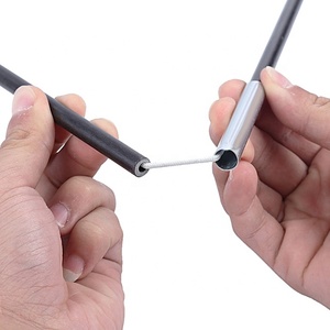 8mm Smooth Flexible Fiberglass <b>Tent</b> Poles Hollow FRP Rods - Product Image 6