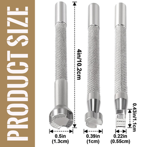 3pcs da 10cm tem, da chuyên nghiệp thủ công công cụ làm việc, da Punch công cụ thủ công tem nghệ thuật Công cụ khắc và dập nổi - Product Image 2