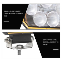 Meilleur éclairage de tracteur LED 12 volts homologué EMC R10, 12V 40W, 4 pouces rond, éclairage de travail pour tracteur agricole pour John Deere