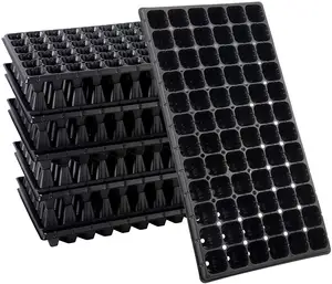 Vegetable multi-sprout seedling starter blister plastic plug propagation trays nursery grow box indoor and outdoor