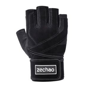 Commercio all'ingrosso di Fitness Palestra Guanti per Sollevamento Pesi Altri Sport Guanti Mezzi della Barretta - Product Image 3