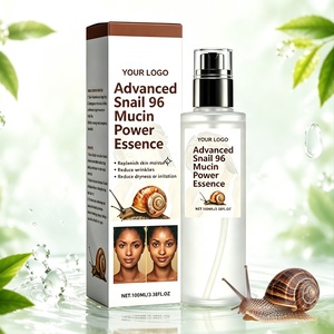 Sérum Coréen en Gros à 96% de Mucus d'Escargot pour Peau de <span class=keywords><strong>Verre</strong></span>, Hydratant, Réparateur, Apaisant, 100ml, <span class=keywords><strong>Correcteur</strong></span> de Taches Brunes, Anti-Rides, Végan, OEM - Product Image 2