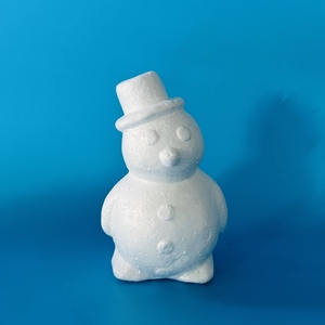 Mô hình Santa Claus polyfoam tự làm cho đạo cụ chụp ảnh vườn trường học được vẽ đẹp để thể hiện sáng tạo - Product Image 1