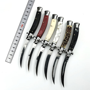 Độ Cứng Cao AKC Cong Dao Xách Tay Trọng Lượng Nhẹ Cho Ngoài Trời Cắm Trại Survival Gỗ Mafia Chiến Thuật Gấp Dao - Product Image 1