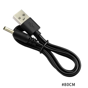 USB Data 30/50/80/100CM USB 2.0 <span class=keywords><strong>3.5mm</strong></span>*1.35mm 5V <span class=keywords><strong>DC</strong></span> Barrel Jack PVC Pure Copper Conductor כבל חשמל למשחק וידאו MP3/MP4 - Product Image 1