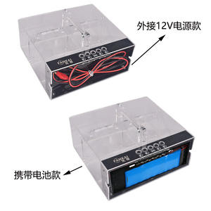 FANKAI Boîtier d'affichage LED pour phare de voiture 12V avec poignée, lentille bi-xénon modifiée à double tonalité pour H4 H7 120W & 200W de puissance - Product Image 2