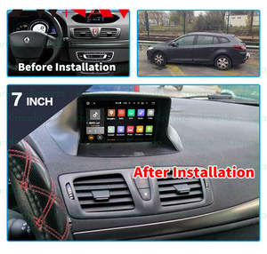 Krando 7 pouces <span class=keywords><strong>Android</strong></span> Auto Radio pour Renault <span class=keywords><strong>Megane</strong></span> <span class=keywords><strong>3</strong></span> Fluence 2009 - 2016 Car Headunit Navigation 4 + 64G avec Carplay sans fil - Product Image 5