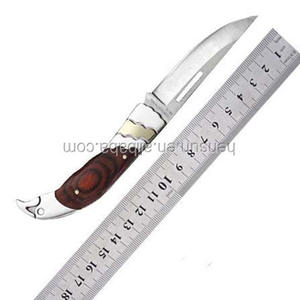 Coltello autodifesa pieghevole sopravvivenza edc affilato colombia lama campoing pakkawood manico coltello tascabile <span class=keywords><strong>coltelli</strong></span> - Product Image 5