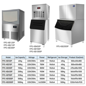 Nuggg יצרנית קרח 60 ק "ג 100 ק" ג 150 ק "ג גוש קרח כתוש מכונה אוטומטית מסחרי מחיר עסקי מכירה - Product Image 2
