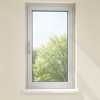 Ventanas y Puertas de Aluminio, Ventanas Abatibles Insonorizadas con Persianas Enrollables Manuales Opcionales