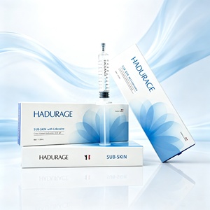 HADURAGE <span class=keywords><strong>Prix</strong></span> Usine 20ml Gel Injectable Premium pour l'Amélioration Corporelle <span class=keywords><strong>des</strong></span> Fesses et <span class=keywords><strong>des</strong></span> Seins, <span class=keywords><strong>Acide</strong></span> <span class=keywords><strong>Hyaluronique</strong></span> 26mg/ml, Remodelage Corporel - Product Image 1