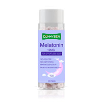Comprimé de mélatonine d'extrait de plantes sûr OEM ODM pour adultes compléments alimentaires pour améliorer le sommeil pas pour les femmes enceintes