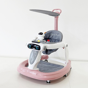 Kids Push Toy Baby <strong>Walker</strong> with Wheels and <strong>Seat</strong> Plastic Sit-to-stand Learning <strong>Walker</strong> <strong>for</strong> Babies - Product Image 1