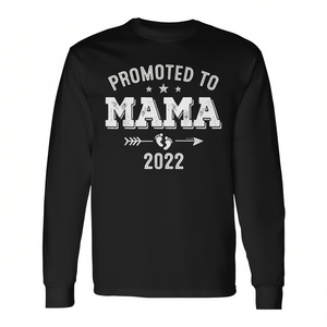 T-shirt à manches longues pour les nouvelles mamans, annonce de grossesse, promotion 2022 - Product Image 2