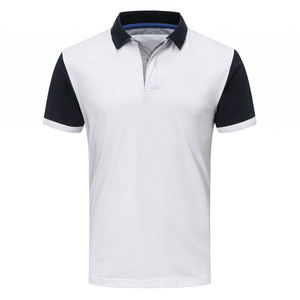 Camisetas Deportivas de Manga Corta para Hombre, Diseño OEM, Tejido Antiarrugas, Estampado, 100% Algodón, 180g, con Bolsillo - Product Image 3