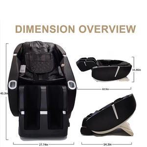 Verbessern Sie den Wellness-Roboter-Shiatsu-<span class=keywords><strong>Massage</strong></span> stuhl mit beheiztem Körper und platzsparender Schwerkraft - Product Image 3