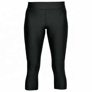 2026 Design Customized Gym Soft Capri <b>Leggings</b> for Women-Tummy Control Mid Waist Elastic <b>Slimming</b> Reg/Plus Size - Product Image 1