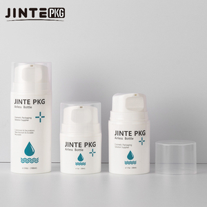 Plastic Cosmetic Packaging Bottle Plastic PP Airless Bottle With Pump Thick Single Wall 50ml 100ml 120ml 150ml