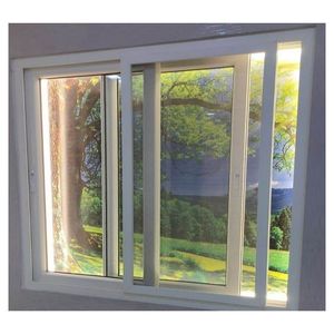 CE Standard UPVC Sliding <strong>Window</strong> Smooth Slide Anti Rust <strong>Long</strong> Life Building Exterior Plastic <strong>Windows</strong> - Product Image 5