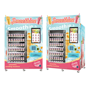 Caiyunjuan <span class=keywords><strong>Smoothie</strong></span> automaat trái cây tự động sinh tố Máy xay sinh tố máy đông lạnh trái cây sinh tố Máy bán hàng tự động với SDK chức năng - Product Image 2