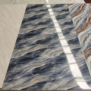 Adhesivo de pared de espuma con patrón de mármol 30x60cm-Autoadhesivo Splashback, impermeable y resistente a los arañazos (instalación rápida) - Product Image 5