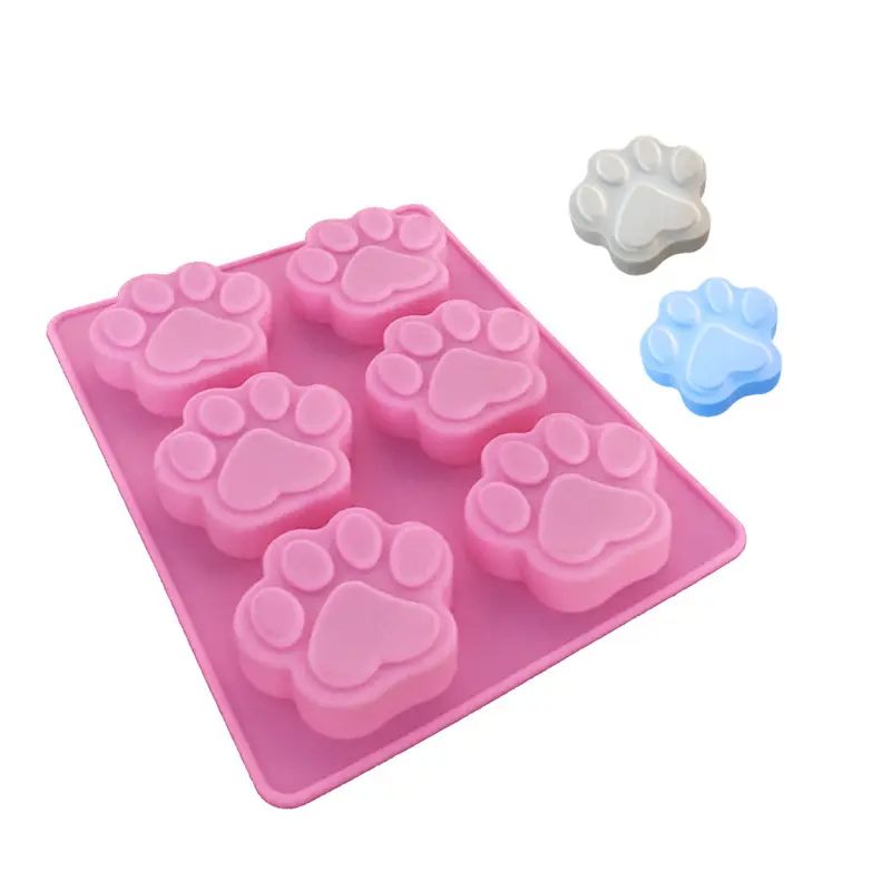 Móng Vuốt Móng Chân Silicone Khuôn Chân Bánh Fondant Jelly Khuôn DIY Bánh Nướng Trang Trí Khuôn Nhựa Tự Làm Xà Phòng