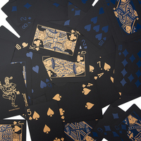 Impression Poker tournage accessoire magique cartes à jouer personnalisées créatives jeu de fête personnalisé jouant aux cartes de Poker
