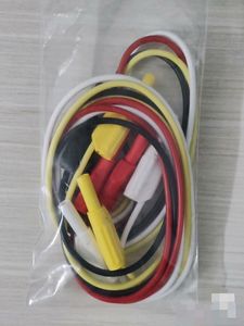 5080A líneas <span class=keywords><strong>de</strong></span> prueba rojo, negro, amarillo, Blanco 4 líneas - Product Image 4
