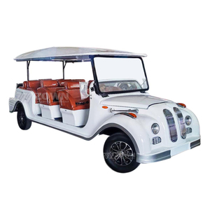 Vehículo Turístico Retro Eléctrico de 4/6 Plazas, Estilo Antiguo, de Baja Velocidad, Personalizado de Fábrica, para Recepción en Parques y Resorts - Product Image 4