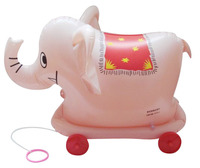 Jouets aquatiques gonflables en plastique personnalisés pour enfants en forme de lapin pour l'extérieur