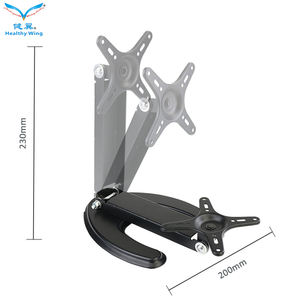 <span class=keywords><strong>Monitor</strong></span> lengan meja Mount dapat disesuaikan <span class=keywords><strong>Dual</strong></span> Lcd Arm Mount dua lengan <span class=keywords><strong>Monitor</strong></span> Mount <span class=keywords><strong>Monitor</strong></span> berdiri dasar tv - Product Image 4