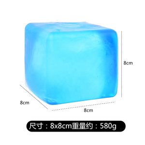 ของเล่นบีบก้อนน้ำแข็งขนาด 3.15 นิ้ว ของเล่นบีบขนาดใหญ่พร้อมกล่อง ของเล่นบีบก้อนน้ำแข็งยักษ์ ของเล่นบีบก้อนน้ำแข็งน่ารัก ร้านค้าอย่างเป็นทางการของ Nice Need Oh มีหลากหลายแบบ - Product Image 5