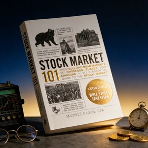 Stock Market 101 <span class=keywords><strong>di</strong></span> <span class=keywords><strong>Michele</strong></span> Cagan. Guida definitiva al corso <span class=keywords><strong>di</strong></span> base per principianti, tutto il sapere essenziale sui titoli - Product Image 1