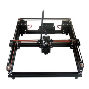 เครื่องวาดลายลูกรอกสายพาน LY แบบหุ่นยนต์กรอบตัวอักษร XY-plotter รุ่นมอเตอร์รองรับเลเซอร์ OTG-USB บลูทูธ - Product Image 2