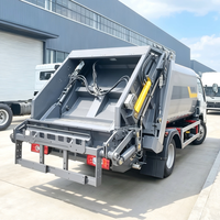 Camion à ordures compacteuse Foton Mini 3-5CBM 4x2 LHD/RHD, petit camion de collecte des déchets, fabricant Chine
