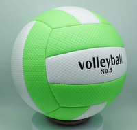 Ballon de volley-ball de plage taille 5 avec logo personnalisé, en cuir PU souple, pour matchs en extérieur sur sable, vente en gros