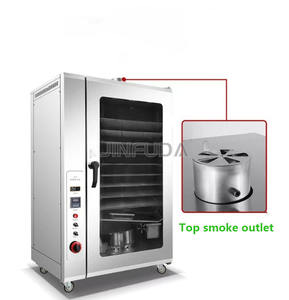 Ahumador de Acero Inoxidable para Pescado y Atún, Motorizado, Nuevo, 220V/50Hz con 1 Año de Garantía - Product Image 5