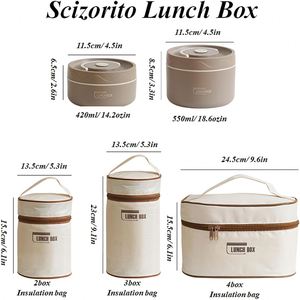 Boîte à lunch isotherme en acier inoxydable promotionnelle, boîte à bento adaptée aux enfants et aux adultes avec logo personnalisé - Product Image 3