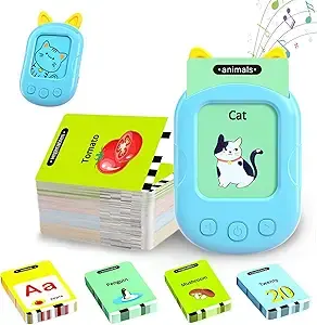 Flashcards pour tout-petits 1-<span class=keywords><strong>3</strong></span> 510 Word Talking Pocket Device avec fonctions audibles Éducation précoce et orthophonie Carte jouets - Product Image 5